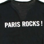 Zadig et Voltaire, le tee shirt PARIS ROCKS de retour !