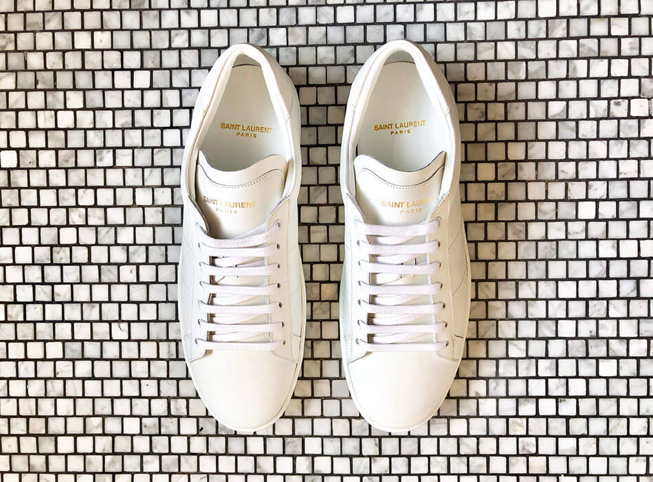 SAINT LAURENT Sneakers blanches SL 01