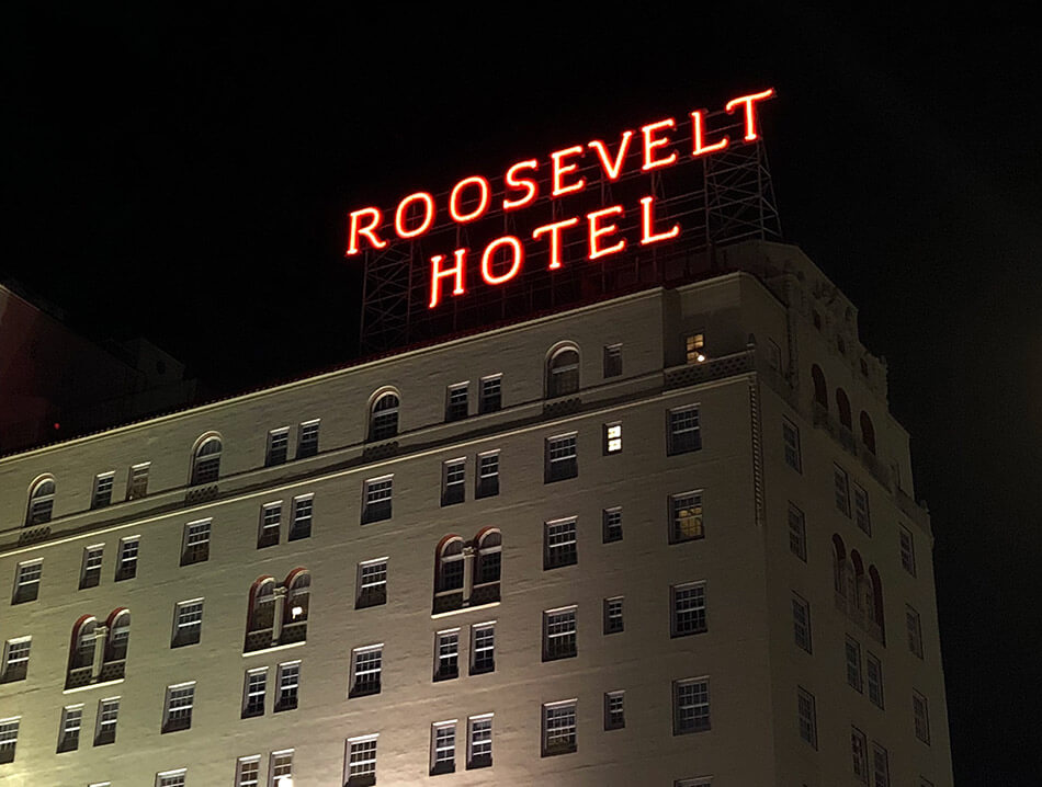 Hôtel Roosevelt Hollywood California