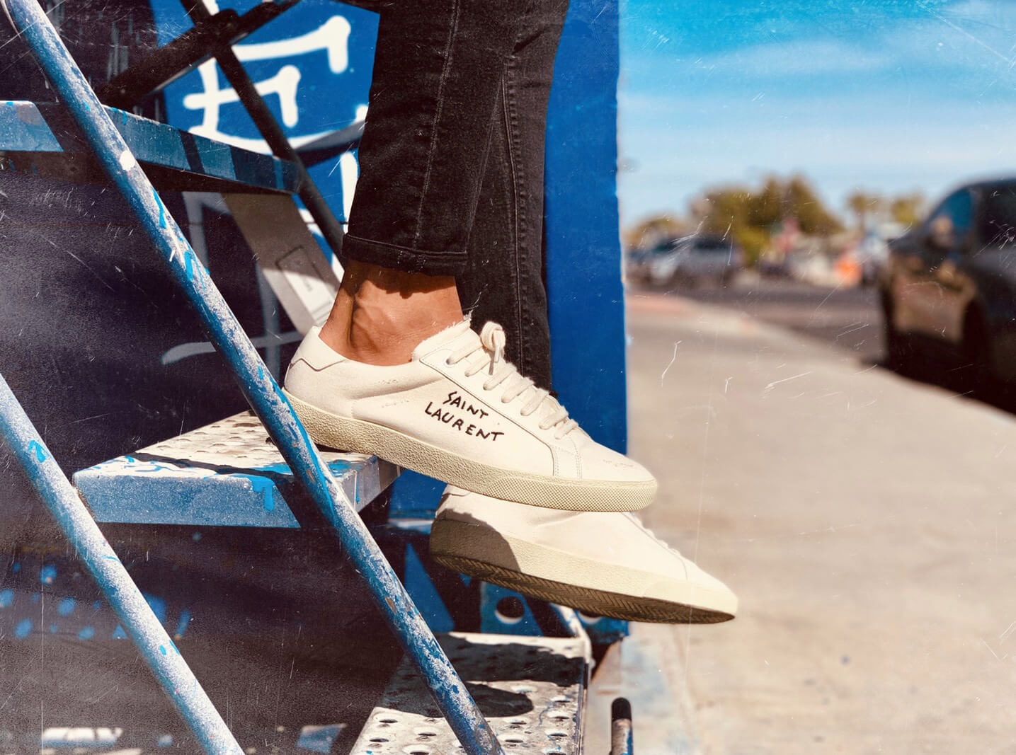 Mens saint laurent shoes outlet