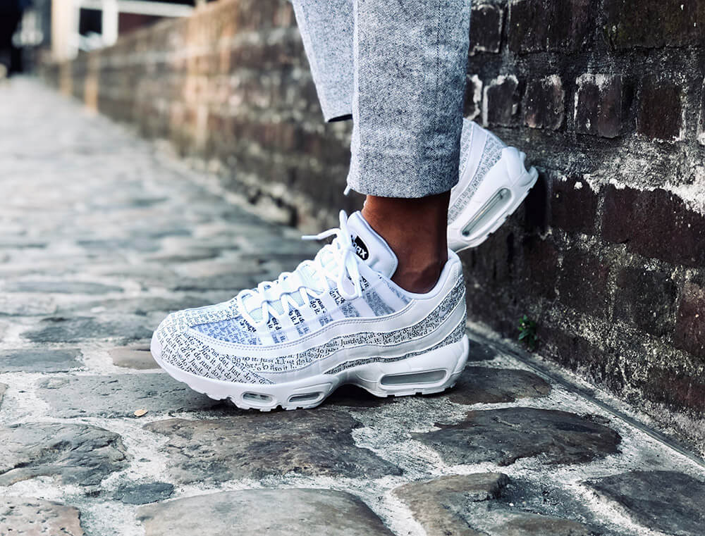 Nike Air Max 95 SE white Just Do It