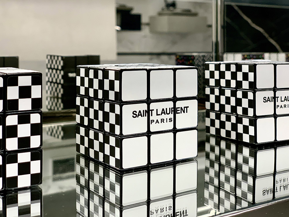 rubik's cube saint laurent