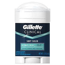 Gillette Clinical Soft Solid AntiPerspirant Deodorant