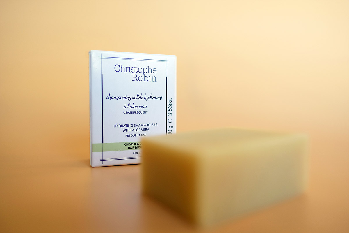 Christophe Robin Hydrating Shampoo bar with Aloe Vera : my test !