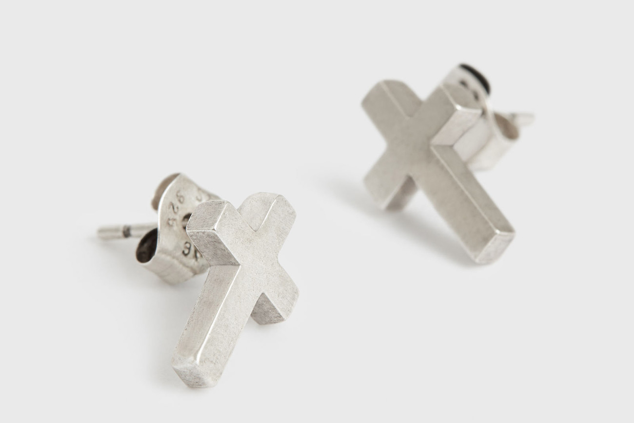 STERLING SILVER RELIGIOUS EARRINGS