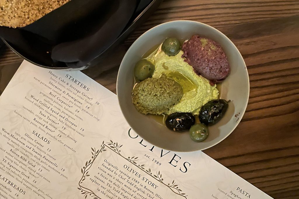Todd english's Olives review