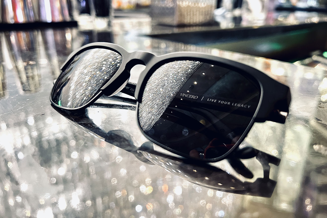 The Villa Matte Black Sunglasses from Vincero Collective