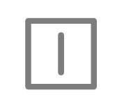 A square with a line A square with a line