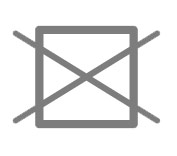 The crossed-out square The crossed-out square