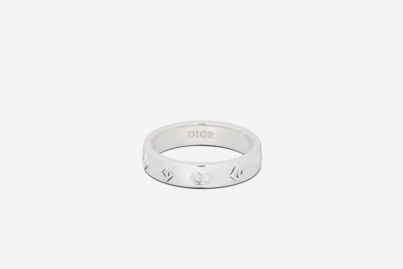silver ring for men Dior Homme