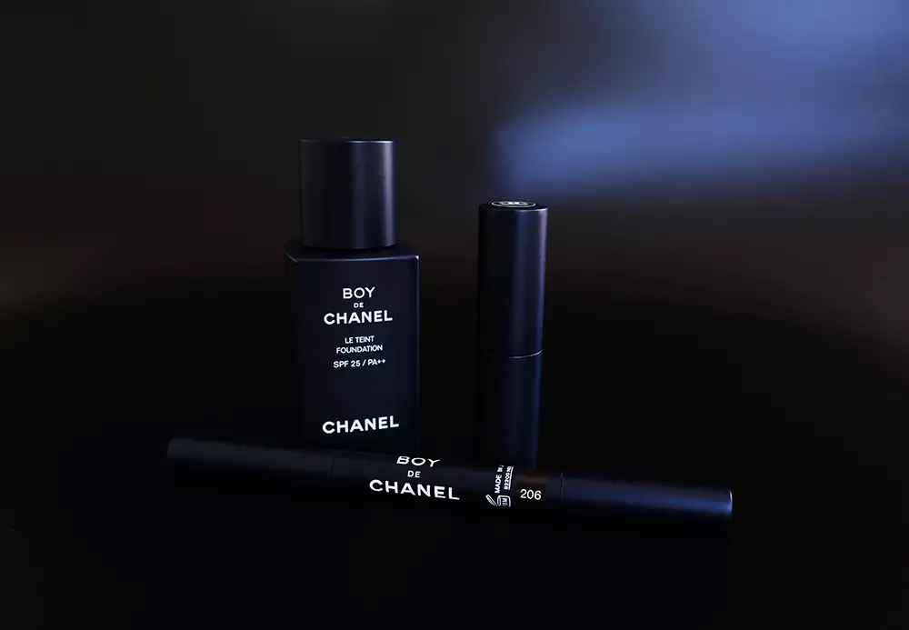 Boy de Chanel makeup for men