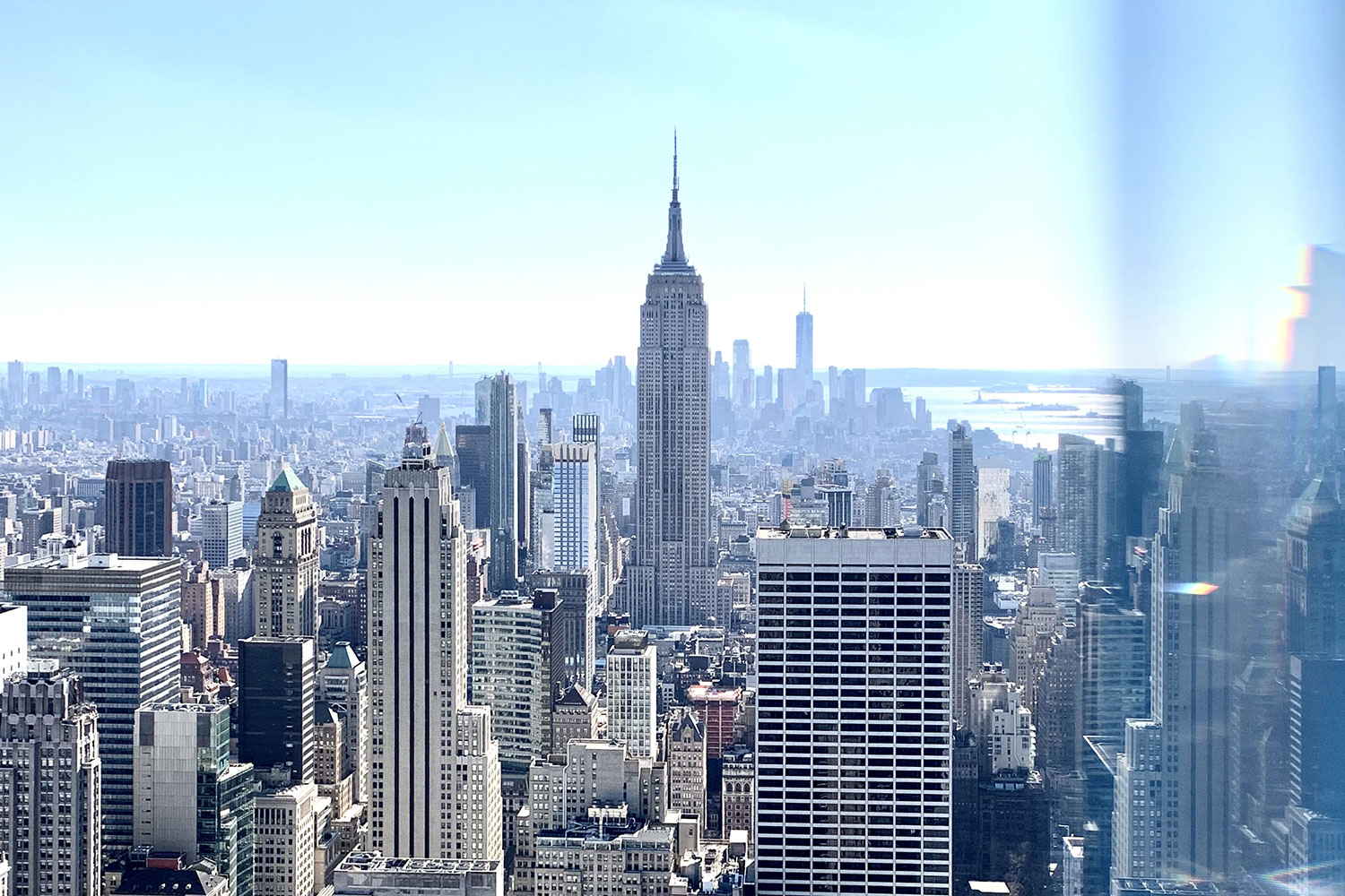 top of the rock view