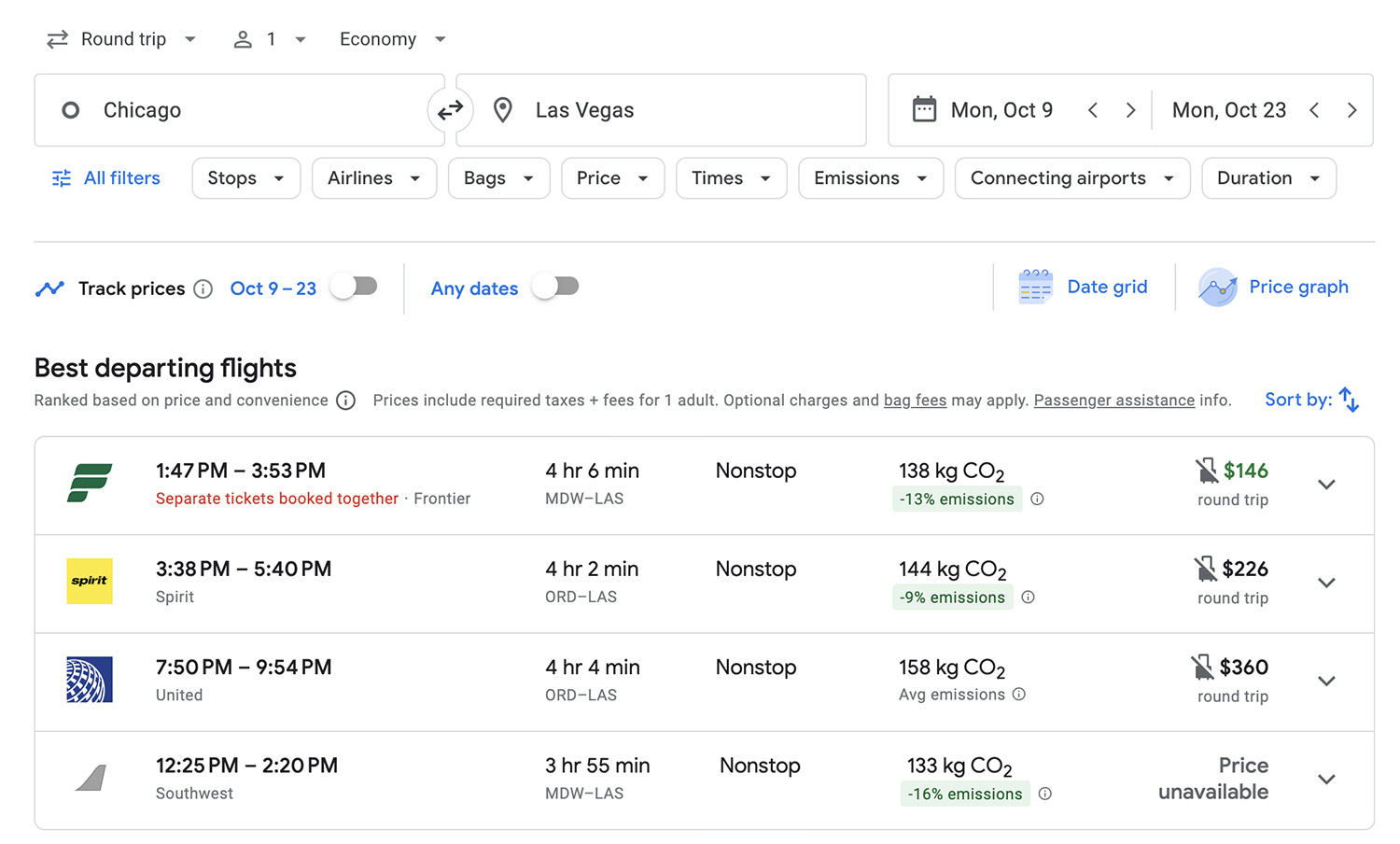 flight price comparator google flight