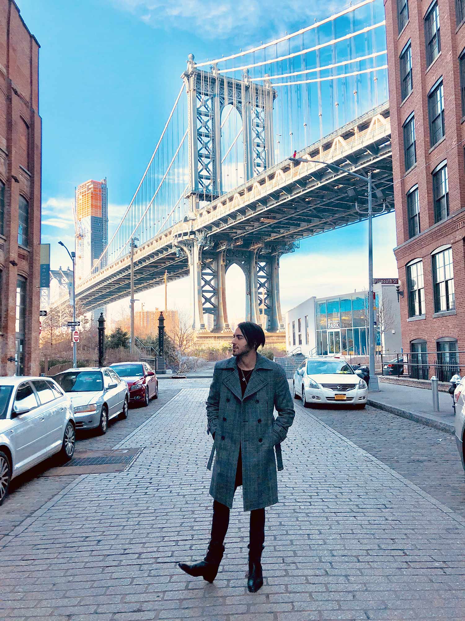 photo at dumbo manhattan bridge