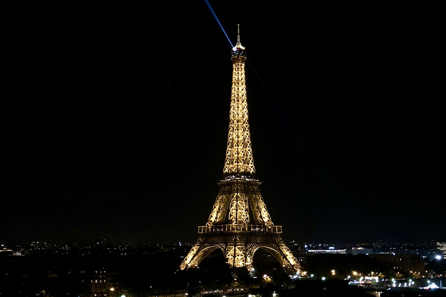 View from the Shangri-La Paris