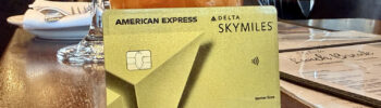 Delta SkyMiles Gold American Express card
