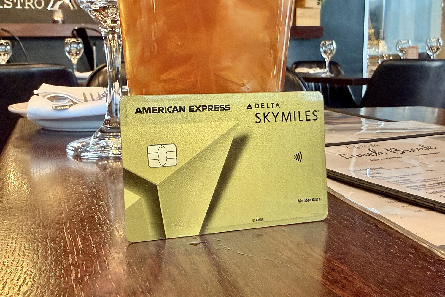 Delta SkyMiles Gold American Express card