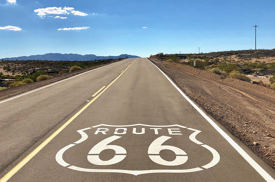 photo de la route 66