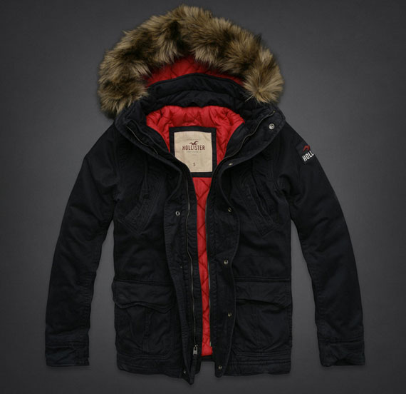 hollister manteau homme