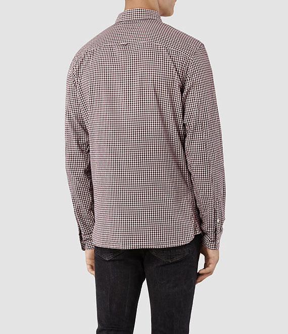 chemise homme allsaints-dos