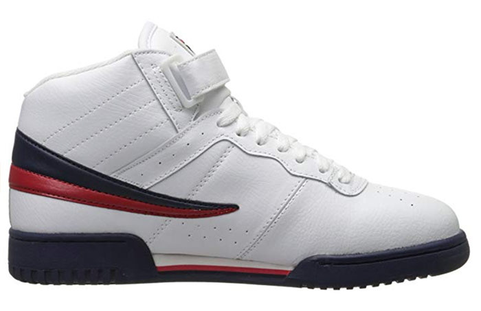 Fila F-13v, blanches, rouges et bleues