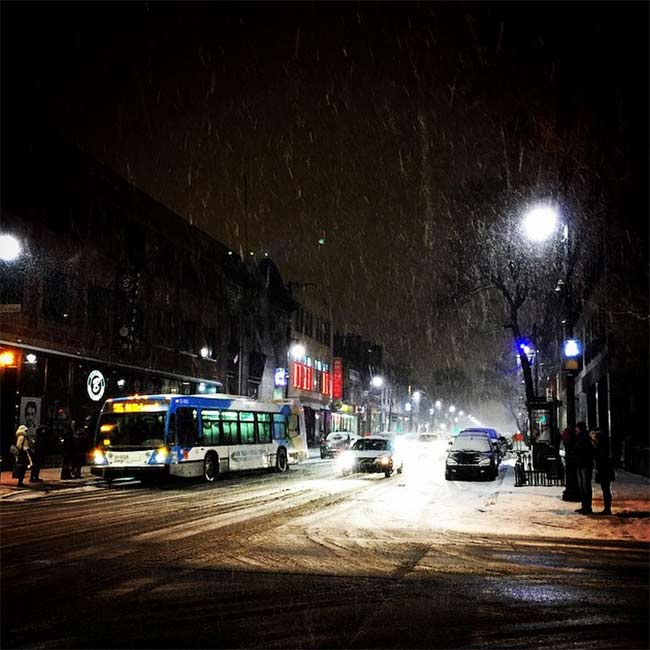 Montréal en hiver