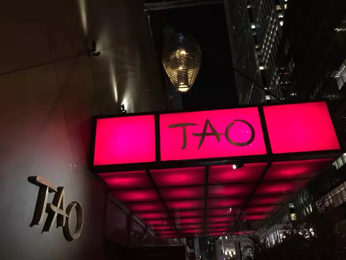 Restaurant Tao à New York