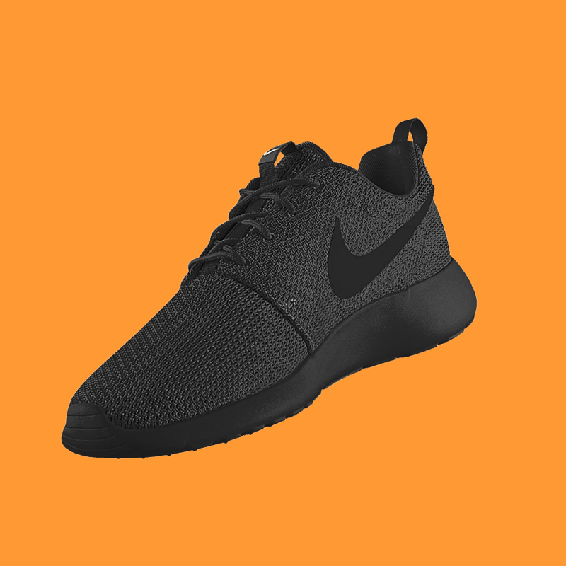 Nike Roshe One ID ALL BLACK