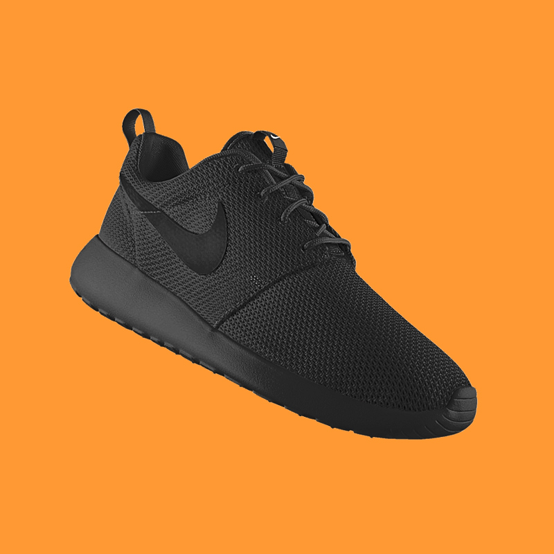 Nike Roshe One ID ALL BLACK