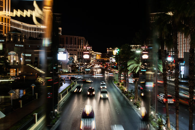 Las Vegas boulevard la nuit