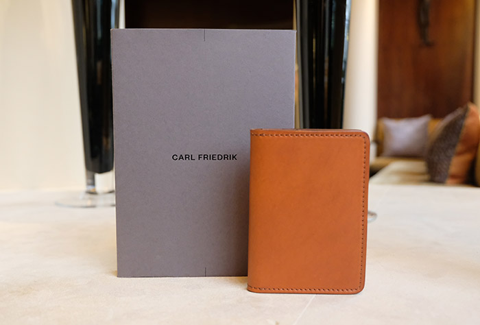 porte cartes en cuir carl friedrik