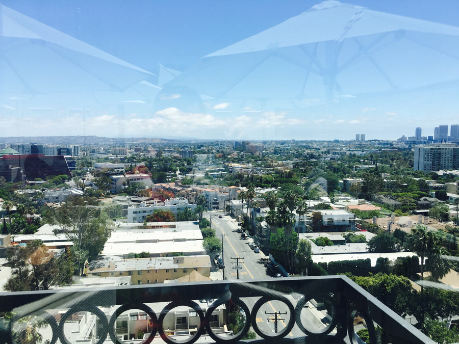 Boxwood On The Roof view West Hollywood