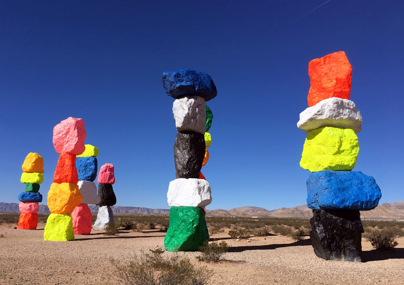 Seven Magic Mountains Las Vegas