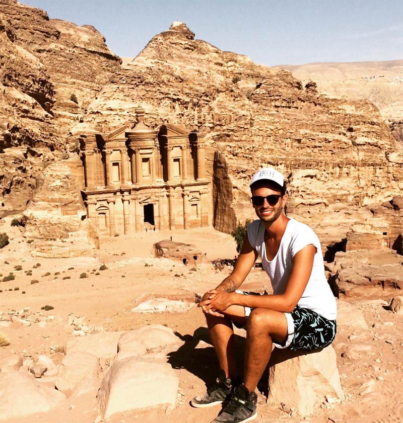 Petra en Jordanie