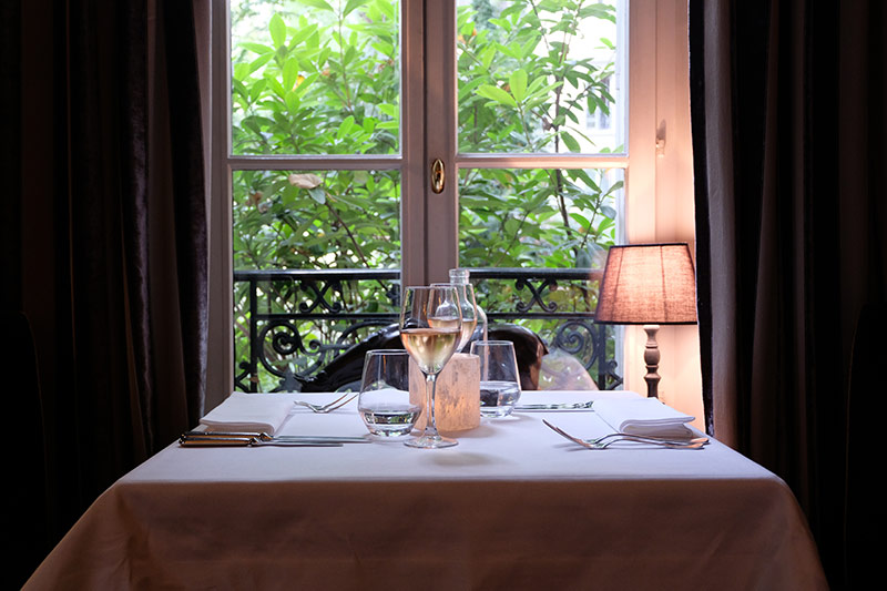 restaurant hotel particulier montmartre