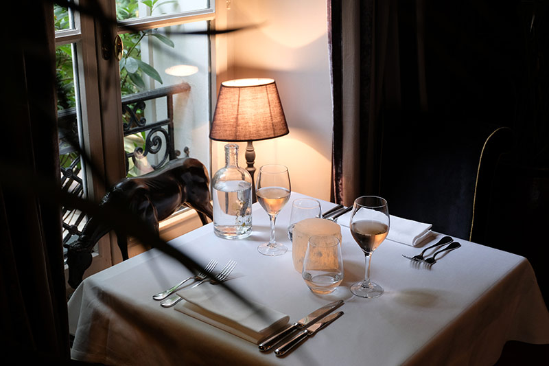 restaurant hotel particulier montmartre