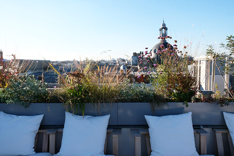 Terrasse de l'Hôtel des Arts et Métiers