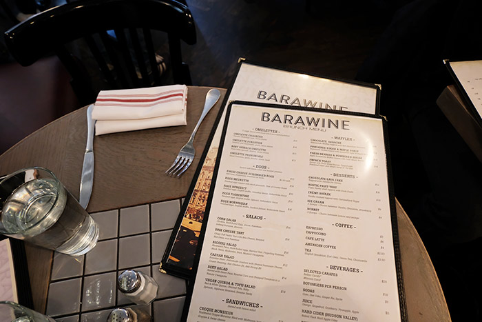 Brunch in Harlem at Barawine