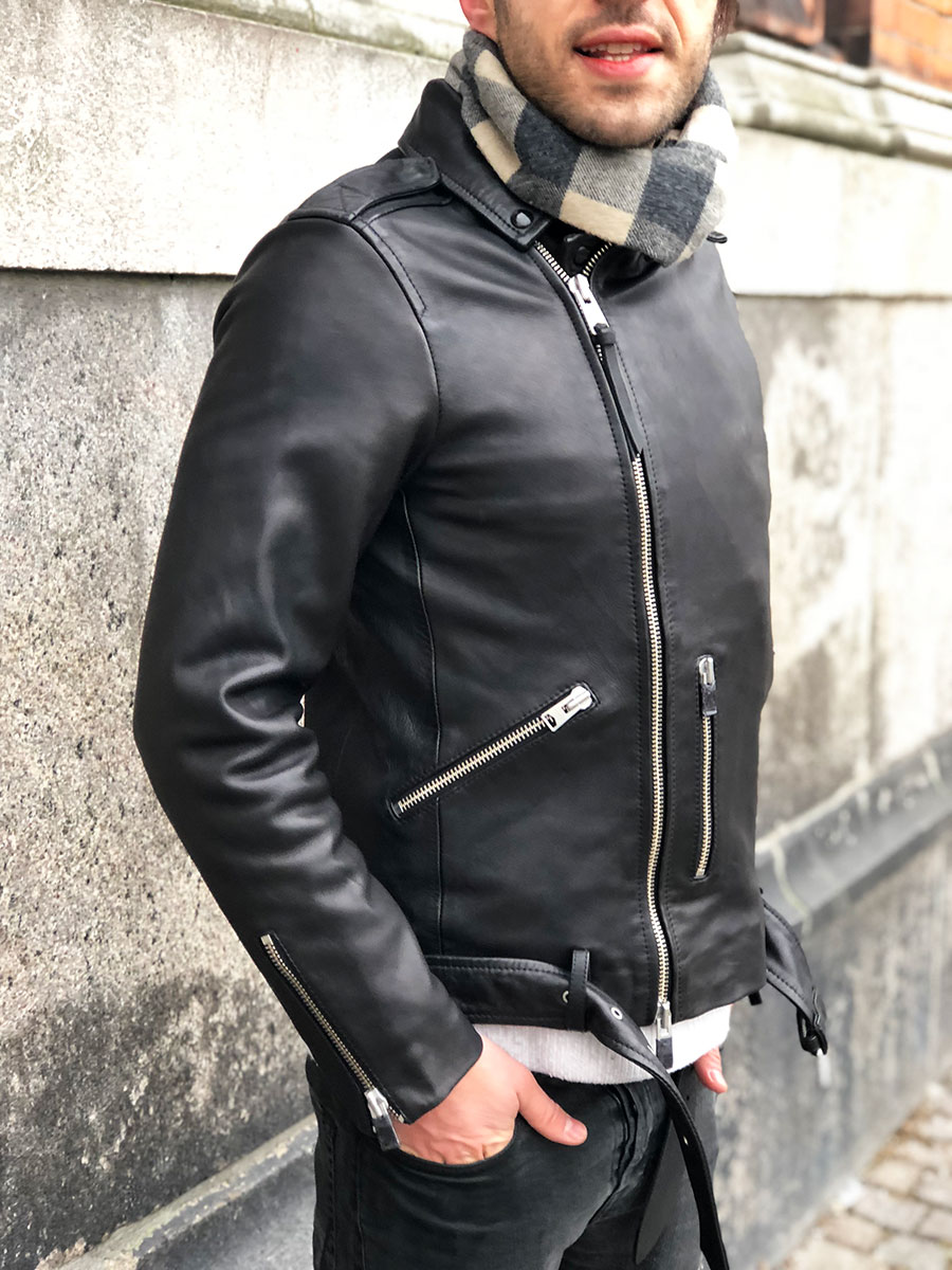 Perfecto leather biker jacket