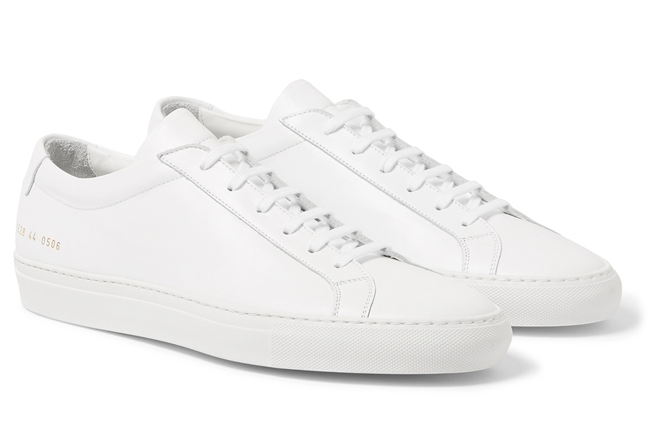 COMMON PROJECTS Original Achilles Sneakers en cuir