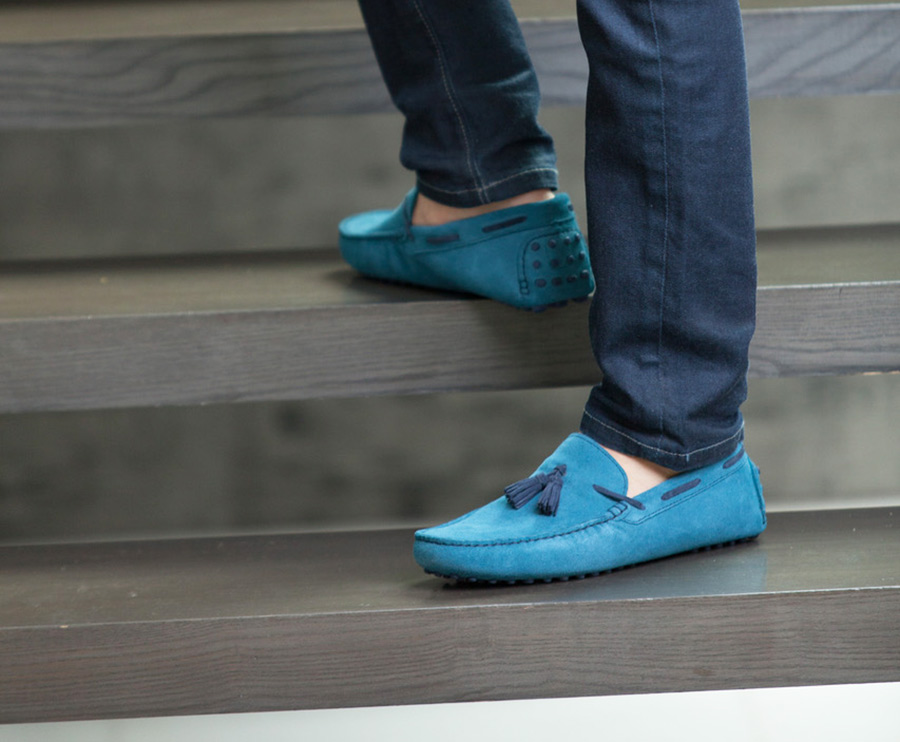 mocassins pour homme