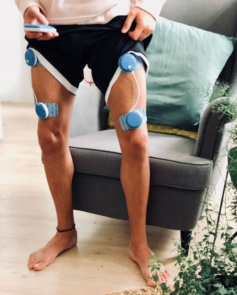 Compex Fit 3.0 Bleu : Electrostimulateur Fitness - Sport Orthèse