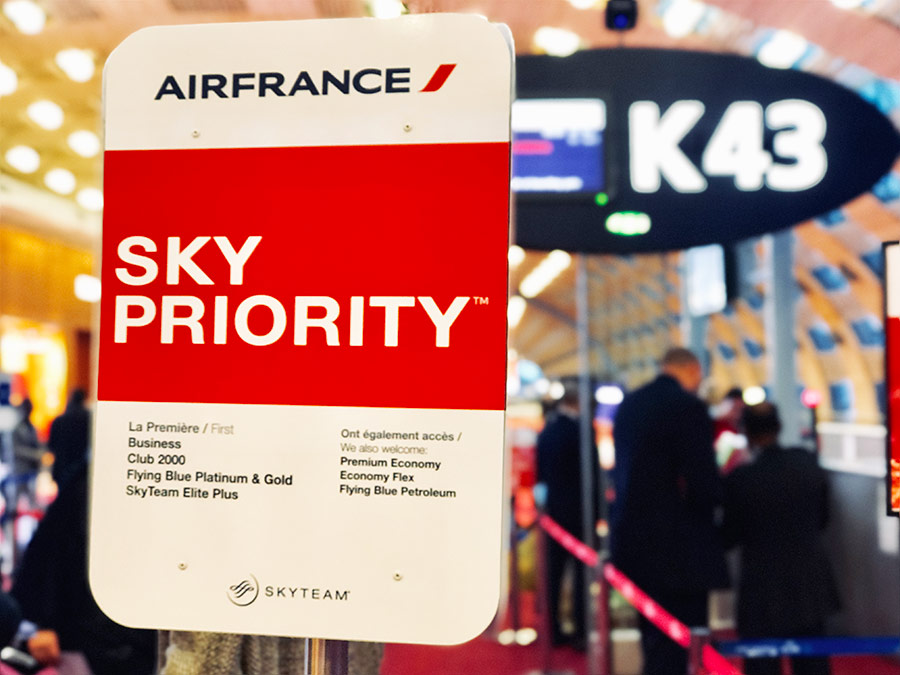 sky priority air france
