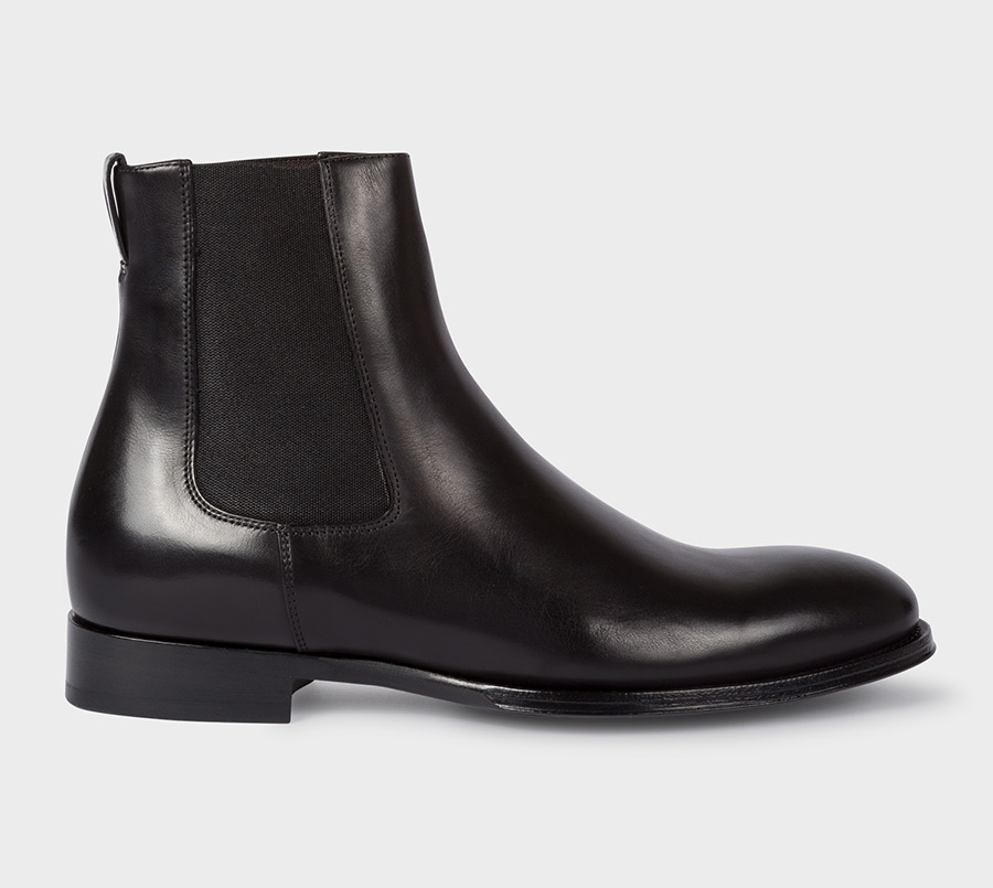 Paul smith Bottines Chelsea Homme 'Joyce' Noires En Cuir