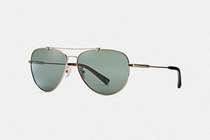 Lunettes De Soleil Aviateur Fil De Fer Coach Homme
