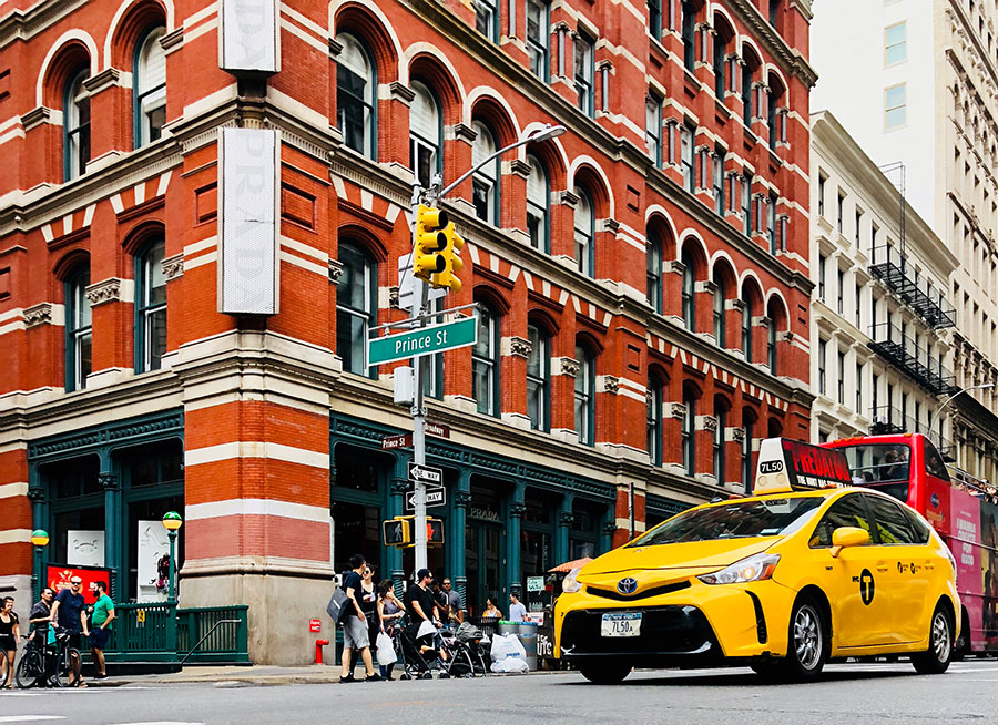 taxi à new york
