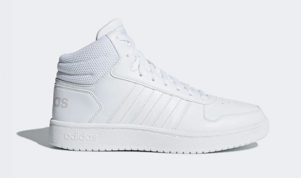 Baskets blanches montantes <a class='wpil_keyword_link' href='https://www.reead.com/fr/adidas/' target='_blank' rel='noopener' title='Adidas'>Adidas</a> homme