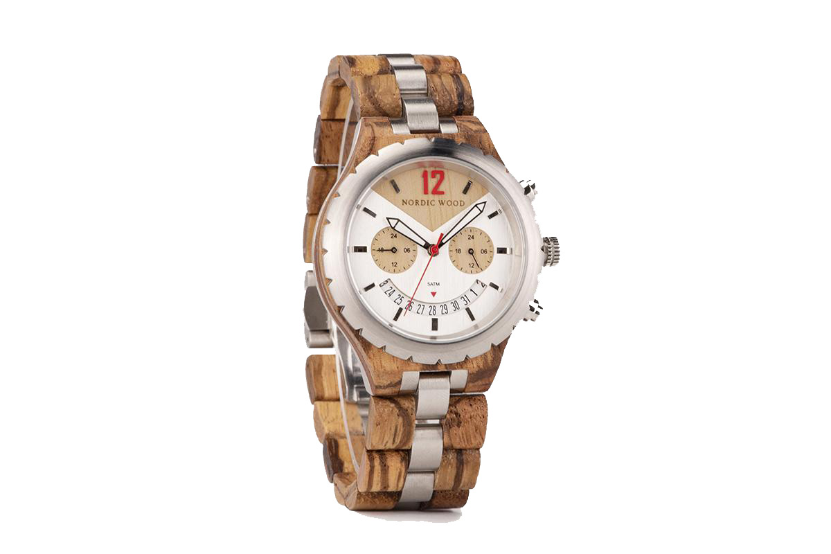 montre en bois homme