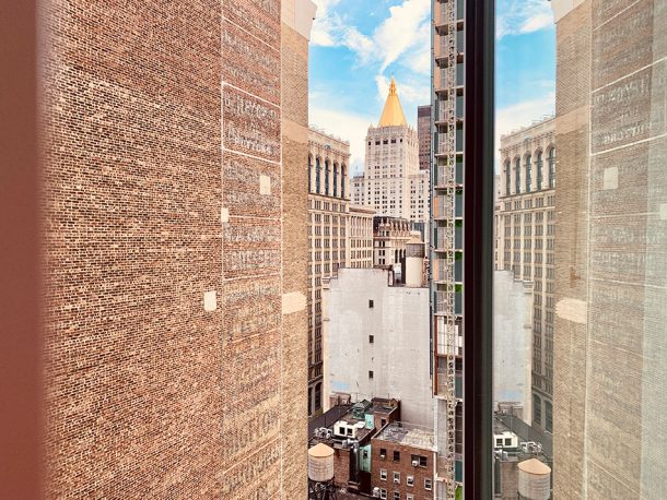 vue de la chambre arlo nomad hotel new york