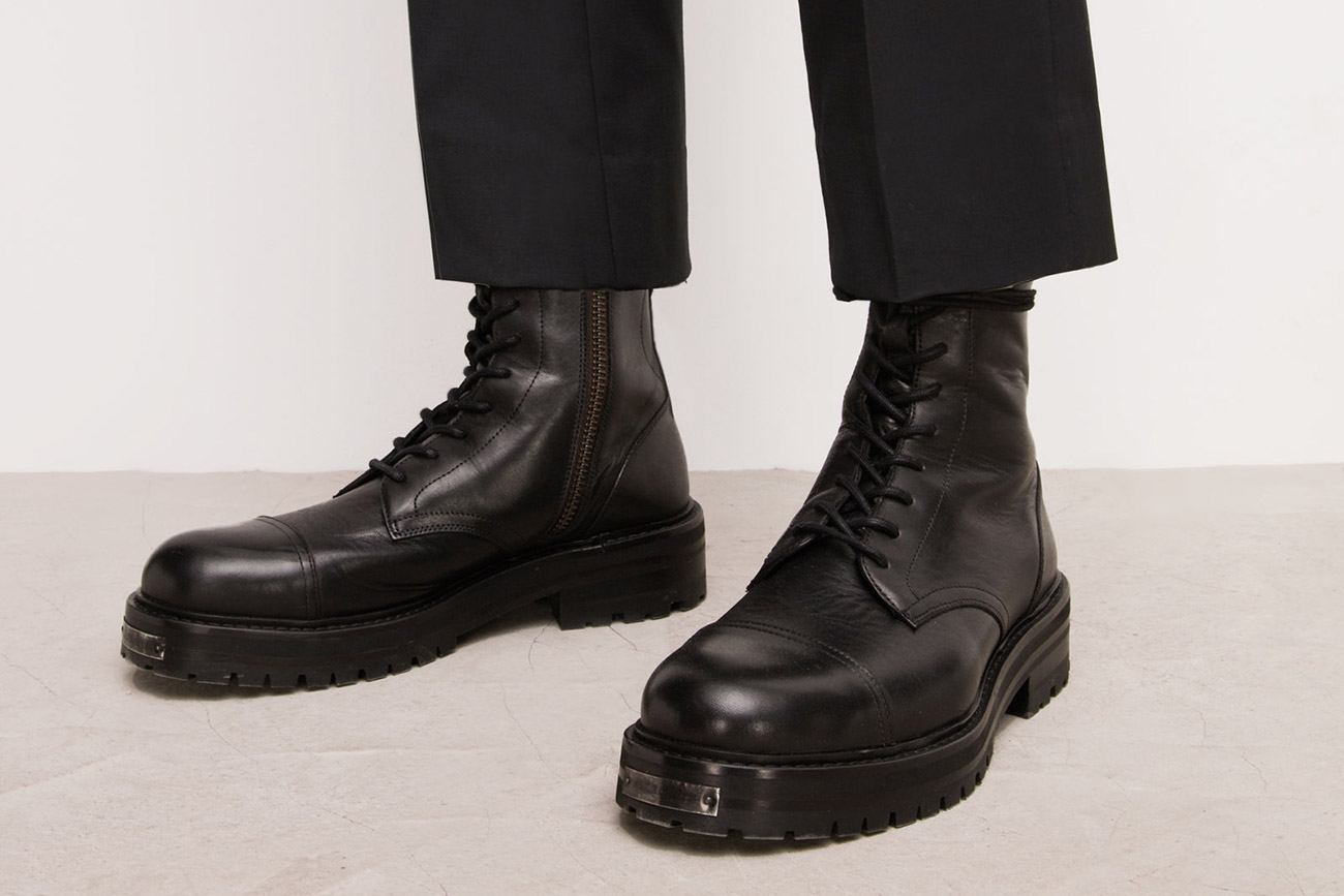 combat boots pour homme